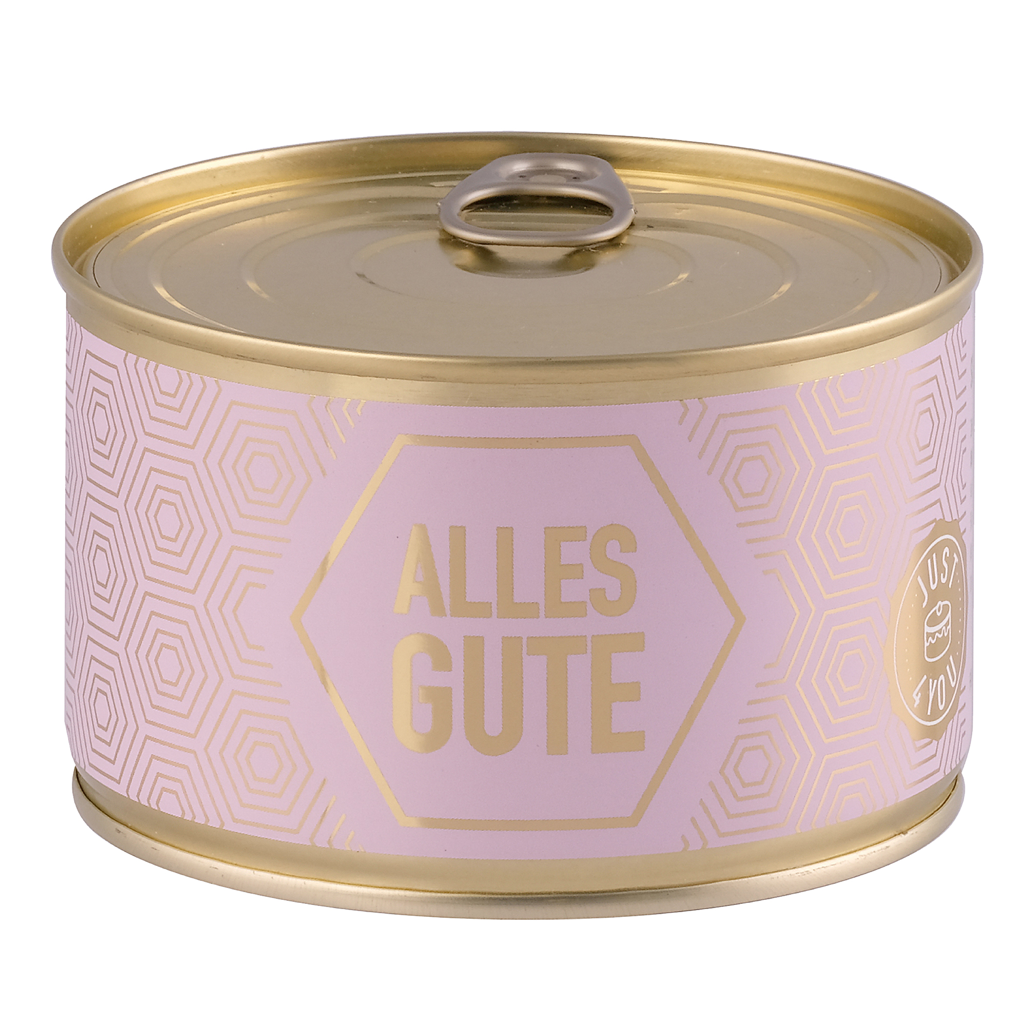Dosenkuchen–Schoko, „Alles Gute“ und Hexagon