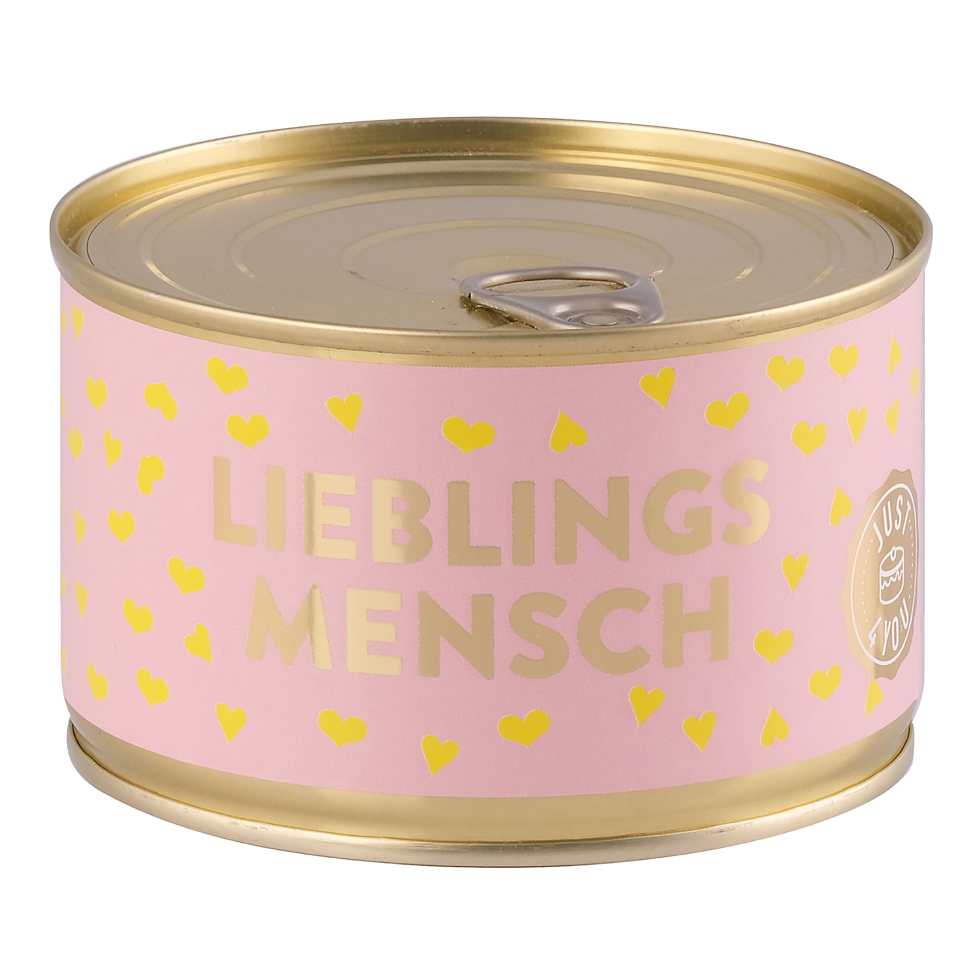 Dosenkuchen-Zitrone, „Lieblingsmensch“ und Herzchenmotiv