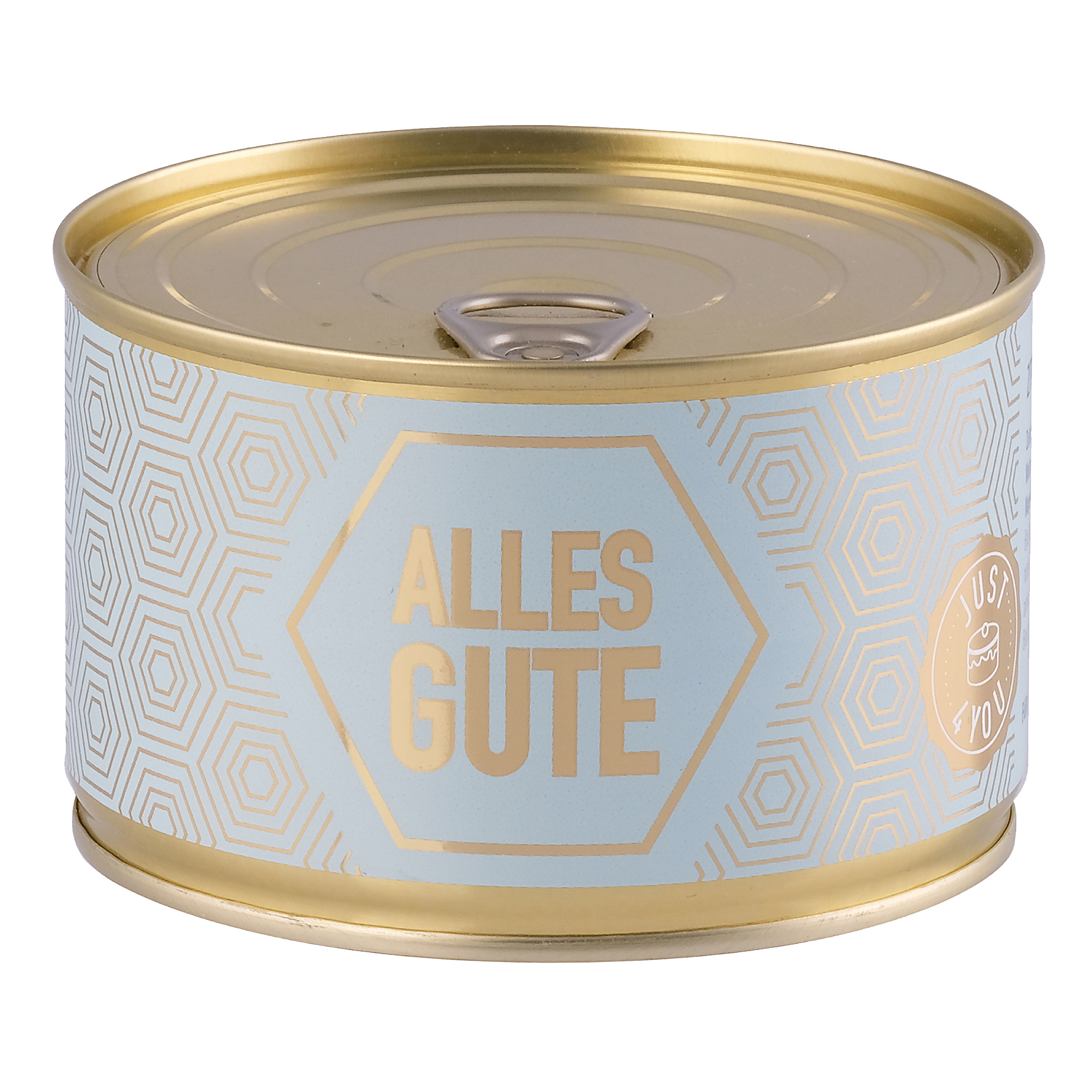 Dosenkuchen-Zitrone, „Alles Gute“ und Hexagon